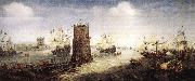 WIERINGEN, Cornelis Claesz van Capture of Damiate Germany oil painting reproduction